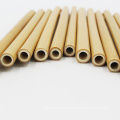 Eco-Friendly Reusable Bamboo Drinking Straw with clean brush